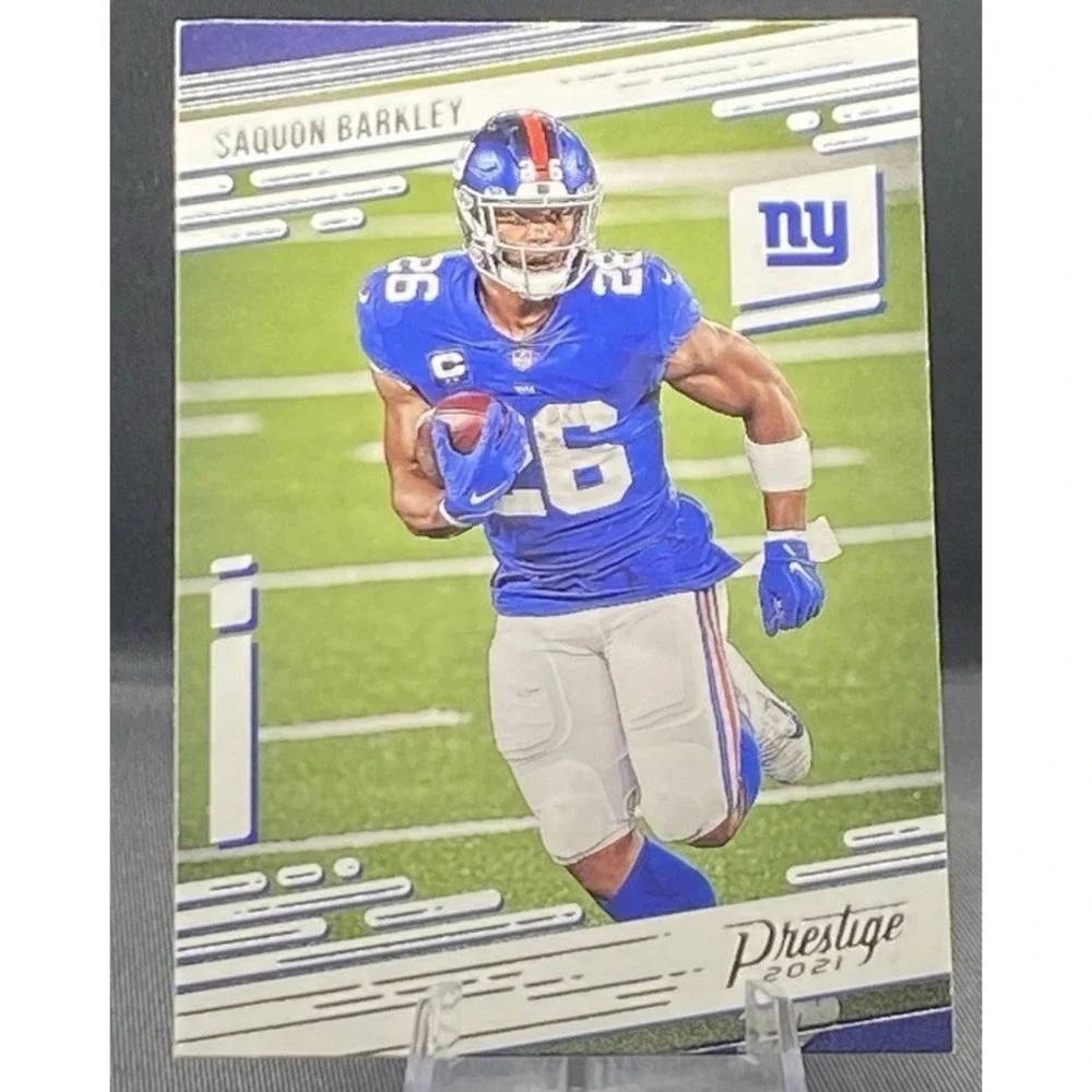 SAQUON‎ BARKLEY 2021 Panini Prestige Saquon Barkley New York Giants #60 EAGLES